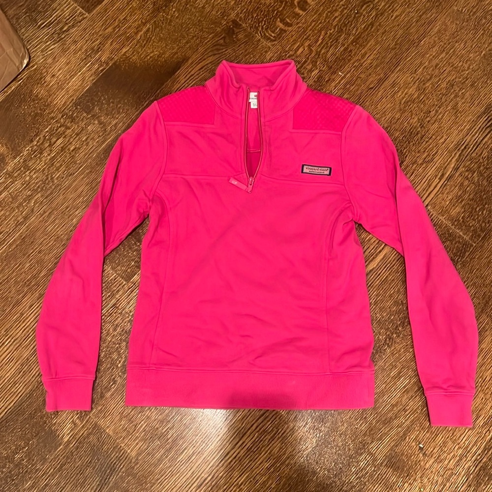 Barely worn hot pink size xxs vineyard vines shep shirt